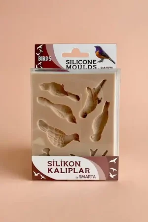 MOLDE SILICONA SMARTA PÁJAROS Barato