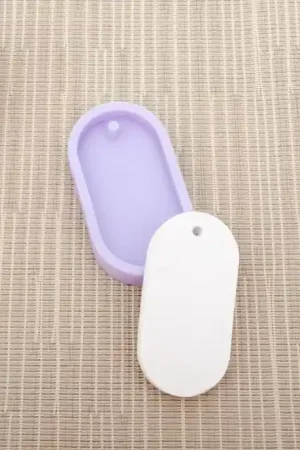 Oferta Limitada MOLDE SILICONA LG PLACA CON AGUJERO 8x4x0.9 CM