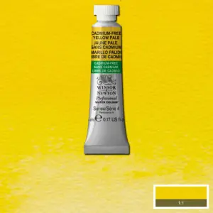 Acuarela Profesional Winsor & Newton color amarillo claro libre de cadmio 907 (5 ml) S4 Oferta Limitada