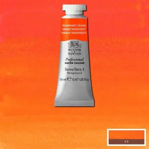 Acuarela Profesional Winsor & Newton color naranja transparente 650 (14 ml) S3 Barato