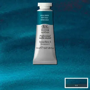 Acuarela Profesional Winsor & Newton color verde agua 697 (14 ml) S3 Gran Oferta