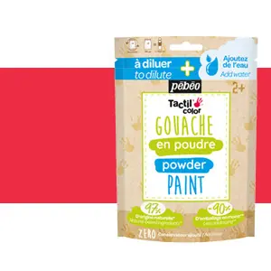 Oferta Limitada Gouache en polvo Rojo, saco 100 g Pebeo