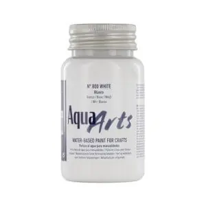 Hecho A Mano ACRÍLICO AQUA ARTS Nº800 BLANCO 100 ML
