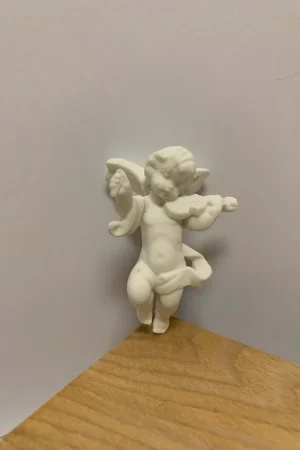 Auténtico MARMOLINA, ANGELITO VIOLÍN 5.5 CM