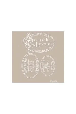 STENCIL CADENCE 21x30 CM LAVANDE Barato