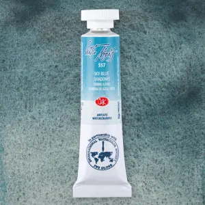 Acuarelas White Nights en tubo 10 ml. granulado Sombras Cielo-Azul (Sky-Blue Shadows) 557 Precio Reducido