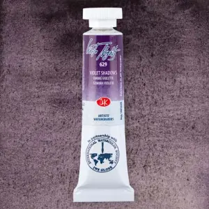 Pago Seguro Acuarelas White Nights en tubo 10 ml. granulado Sombra Violeta (Violet Shadows) 629