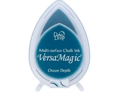 TAMPÓN TINTA GOTA VERSAMAGIC PROFUNDIDAD OCEÁNICA Marca Reconocida