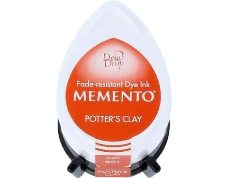 Precio Rebajado TAMPÓN TINTA GOTA MEMENTO ARCILLA DE ALFAREROS