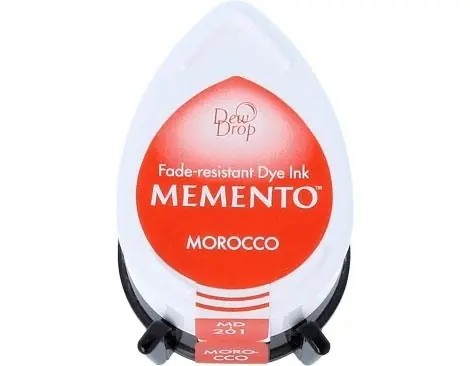 TAMPÓN TINTA GOTA MEMENTO MARRUECOS Premium