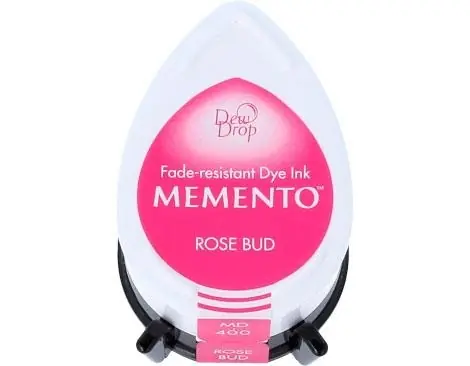 TAMPÓN TINTA GOTA MEMENTO CAPULLO DE ROSAS Comprar En Línea