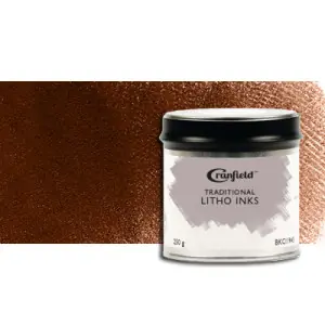 Tinta Litografia Tierra Sombra Quemada 250 gr. Cranfield Caligo Precio Rebajado