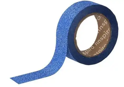 Precio Económico WASHI TAPE INNSPIRO 15 MM x 6.5 M GLITTER AZUL