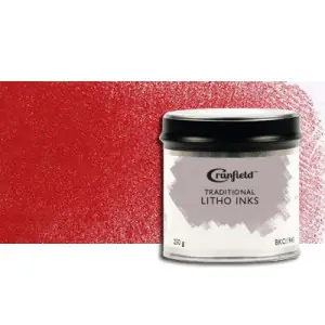Auténtico Tinta Litografia Rojo Escarlata 250 gr. Cranfield Caligo