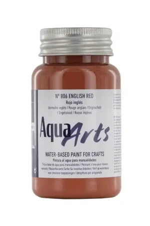 ACRÍLICO AQUA ARTS Nº806 ROJO INGLÉS 100 ML Pedido Al Por Mayor