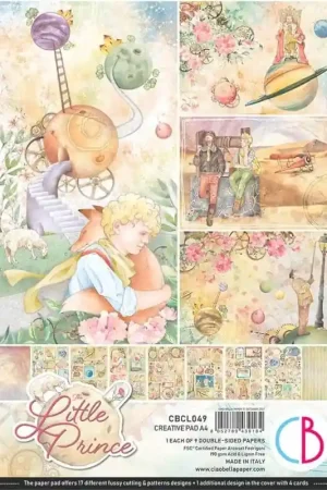 PAPEL SCRAP CIAO BELLA A4 THE LITTLE PRINCE CREATIVE PAD Profesional