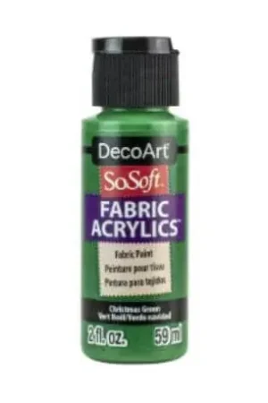 De Moda PINTURA TELA SO-SOFT DSS026 VERDE NAVIDAD 59 ML
