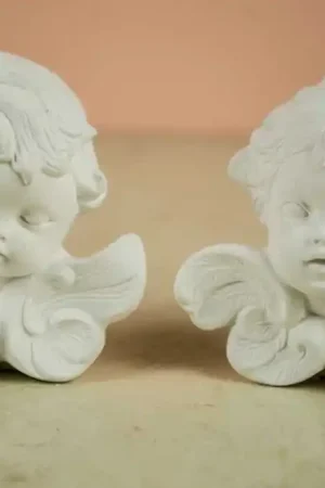 Directo De Fábrica ESCAYOLA, CARITA DE ÁNGEL NOCHE/DÍA PARA COLGAR 8 CM