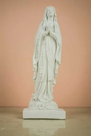 No Te Lo Pierdas ESCAYOLA, VIRGEN DE LOURDES 27 CM