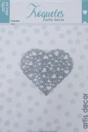 CORTADOR ARTIS DECOR CORAZÓN CALADO 75x72 MM Favorito De Clientes