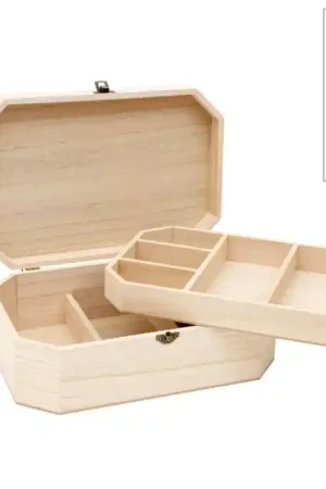 Entrega Rápida COSTURERO MADERA 3 DIVISIONES 30x20x10 CM