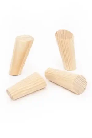 Envío Internacional PIES PARA CAJAS 2x4.5 CM MADERA, SET 4