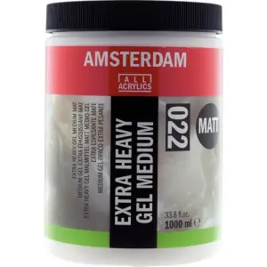 Gel Medium Extra Espeso Mate 022, Amsterdam 1 L Liquidación