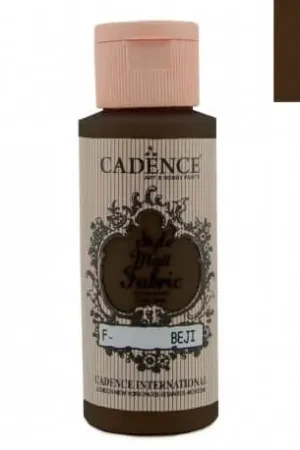 De Moda PINTURA TELA CADENCE STYLE MATT F649 MARRÓN OSCURO 59 ML