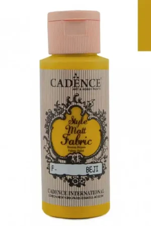 PINTURA TELA CADENCE STYLE MATT F636 ÁMBAR 59 ML Mejor Calidad