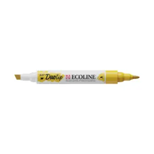 Rotulador Ecoline Duotip Ocre Amarillo 227 Mayoreo