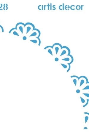 STENCIL ARTIS DECOR 17x18 CM BLONDA Mayoreo