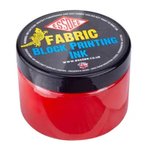 Tinta Xilografia textil Essdee Rojo 150 ml. Solo Hoy