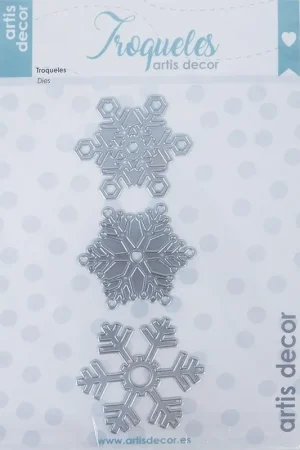 CORTADOR ARTIS DECOR COPOS DE NIEVE SET 3 Comprar En Línea