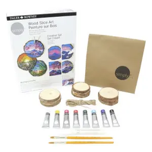 Creative Set Pintura sobre Madera, Simply, Daler Rowney Nuevo Modelo