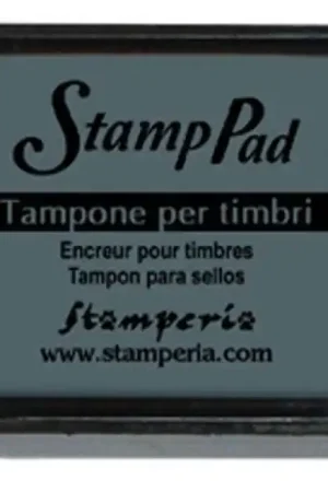 TAMPON TINTA STAMPERIA PEQUEÑO GRIS ANTRACITA Popular