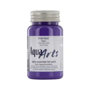 Pintura Aqua Arts Titan Violeta (820) 100 ml. Solo Por Tiempo Limitado