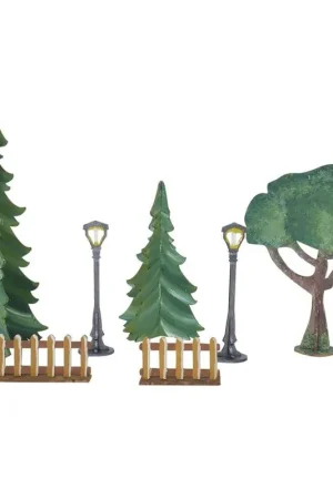 Barato ELEMENTOS DECORATIVOS PARA CASITAS DE CARTÓN SET 7