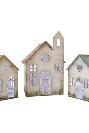 CASITAS DE CARTÓN SET 3 Descuento