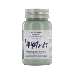 Compra Hoy Pintura Aqua Arts Titan Verde Grisáceo (876) 100 ml.