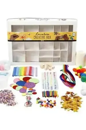Artesanal CAJA CREATIVA ARCOIRIS