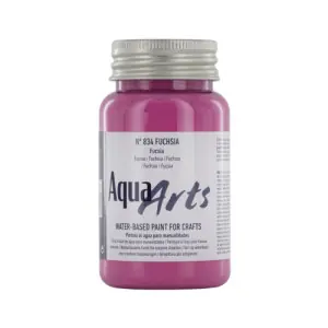 Envío Gratis Pintura Aqua Arts Titan Fucsia (834) 100 ml.