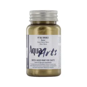 Pintura Aqua Arts Titan Bronce (862) 100 ml. Alta Calidad