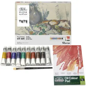 Popular Set de óleo Paul Cézanne 12 piezas, Winton, Winsor&Newton