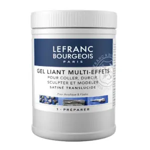 Bestseller Gel aglutinante multi-efectos para acrílico, Lefranc & Bourgeois (500 ml)