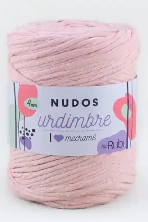 URDIMBRE 4 MM RUBI NUDOS COL. 004 Liquidación