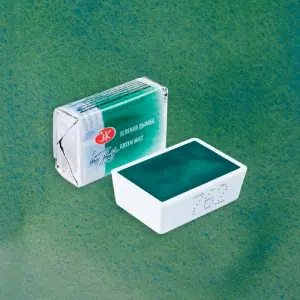 Oferta Especial Acuarelas White Nights en godet granulado Niebla Verde (Green Mist) 762