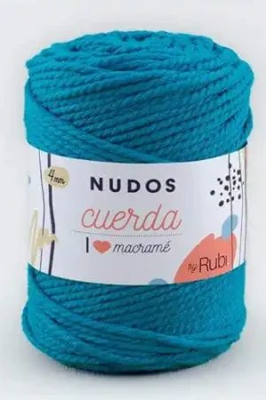 Súper Precio MACRAMÉ 4 MM RUBI NUDOS CUERDA COL. 009