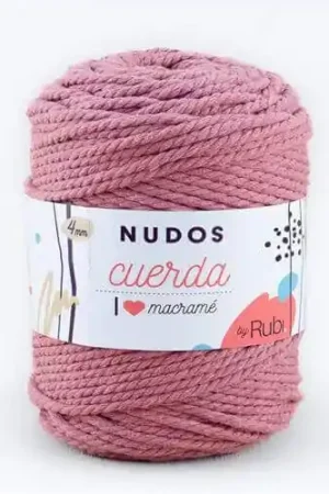 Pedido Al Por Mayor MACRAMÉ 4 MM RUBI NUDOS CUERDA COL. 005