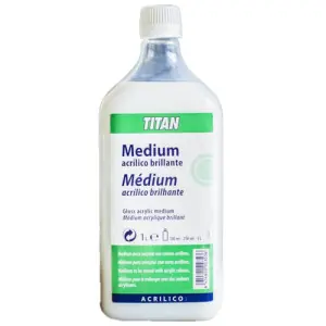 Garantía De Devolución De Dinero Medium acrílico brillante Titan (1000 ml) **