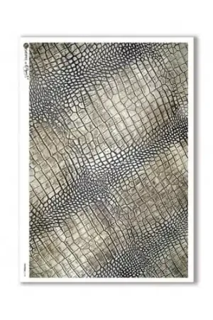 Envío Inmediato PAPEL ARROZ PAPERDESIGNS A4 PIEL DE SERPIENTE